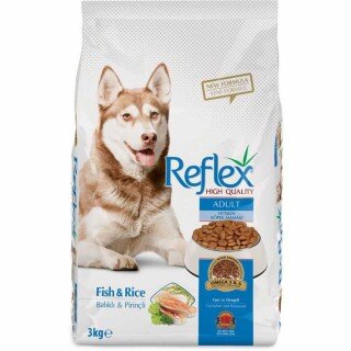 Reflex Balıklı ve Pirinçli Yetişkin 3 kg Köpek Maması kullananlar yorumlar